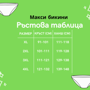 Maksi bikini rastova tablica